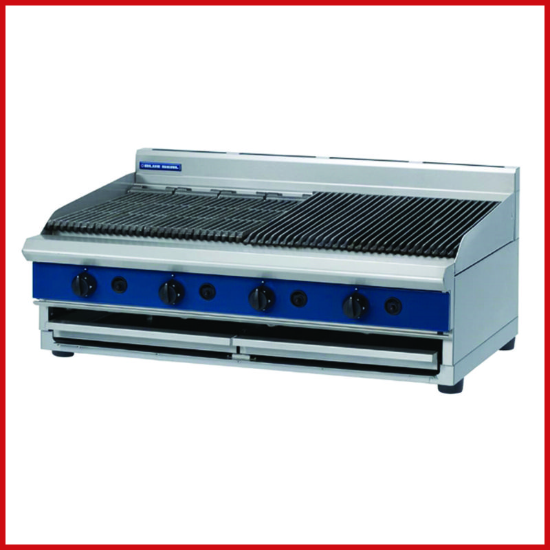 Blue Seal G598-B - Four Burner Gas Chargrill - 1200mm